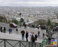 Панорама Парижа со ступеней Сакре-Кёр