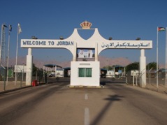Jordan, Israel crossing Arava, Wadi Araba 