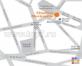 Карта расположения отеля Citadines Paris Montmartre